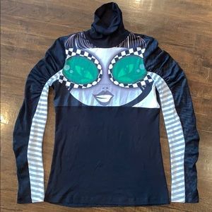NWOT Custo Barcelona LS Turtleneck Pop Art Shirt